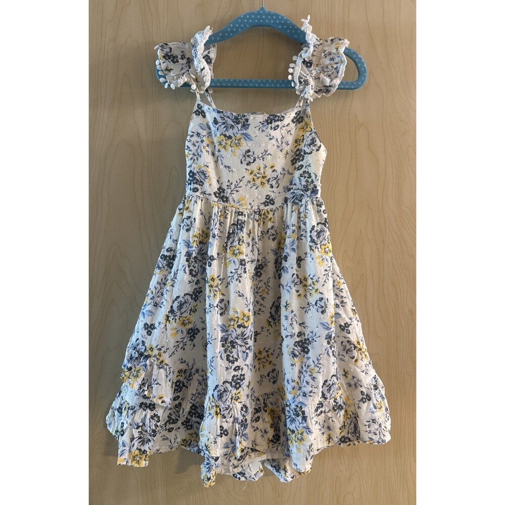 Joie floral sundress with ruffle straps and a tiered hem Size 3t